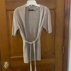 The Limited tan cardigan size S